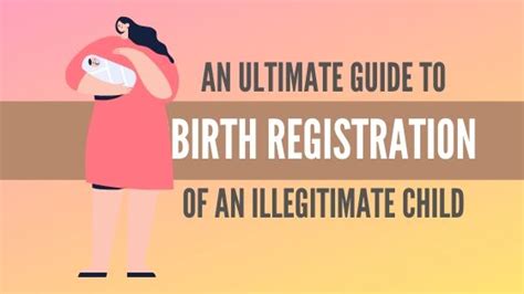 How To Register the Birth of an Illegitimate Child in the .